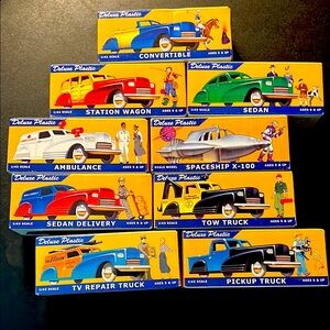 Kids Toy Car Set - Multicolor (9) New